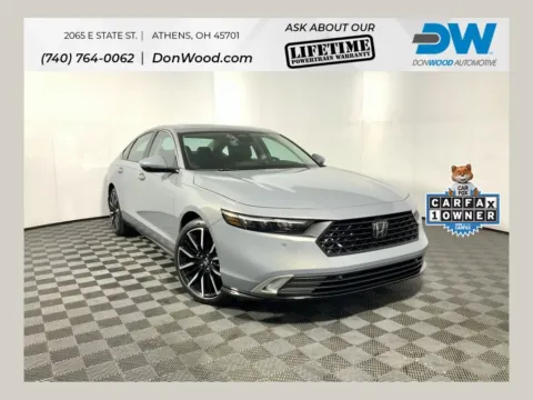 Silver 2025 Honda Accord Hybrid Touring for sale in Athens, OH