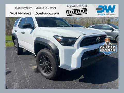 White 2025 Toyota 4Runner SR5 for sale in Athens, OH