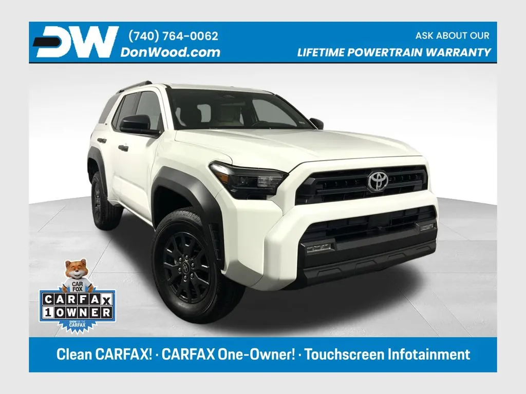 White 2025 Toyota 4Runner SR5 for sale in Athens, OH