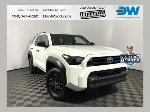 White 2025 Toyota 4Runner SR5 for sale in Athens, OH
