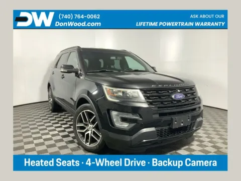 Black 2017 Ford Explorer Sport for sale in Athens, OH
