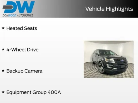 Another view of 2017 Ford Explorer Sport for sale in Athens, OH at Don Wood Ford Lincoln