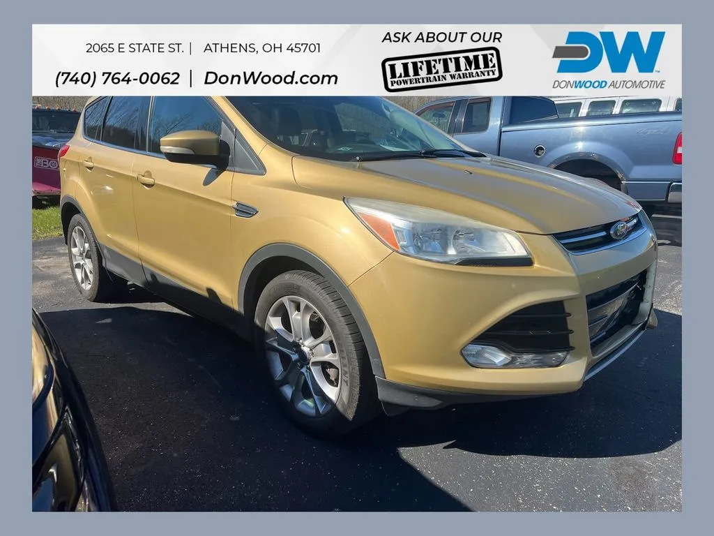 Gold 2014 Ford Escape Titanium for sale in Athens, OH