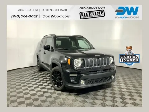Black 2021 Jeep Renegade Latitude for sale in Athens, OH