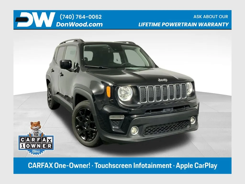 Black 2021 Jeep Renegade Latitude for sale in Athens, OH