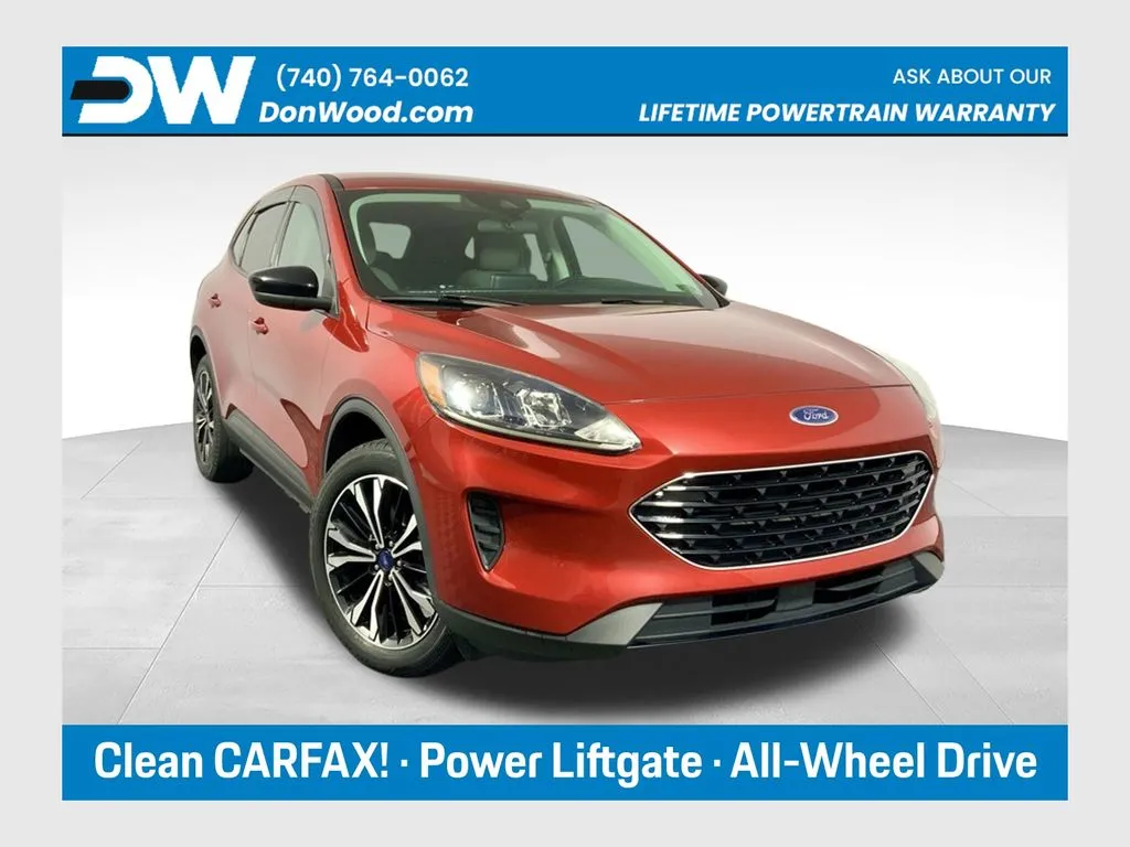 Red 2021 Ford Escape SE for sale in Athens, OH