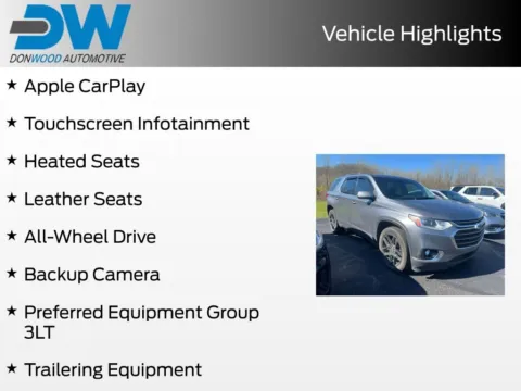 Photos of 2021 Chevrolet Traverse LT Leather for sale in Athens, OH at Don Wood Ford Lincoln