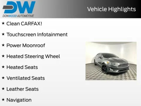 Another view of 2020 Ford Fusion Titanium for sale in Athens, OH at Don Wood Ford Lincoln