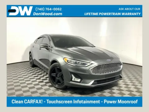 Gray 2020 Ford Fusion Titanium for sale in Athens, OH