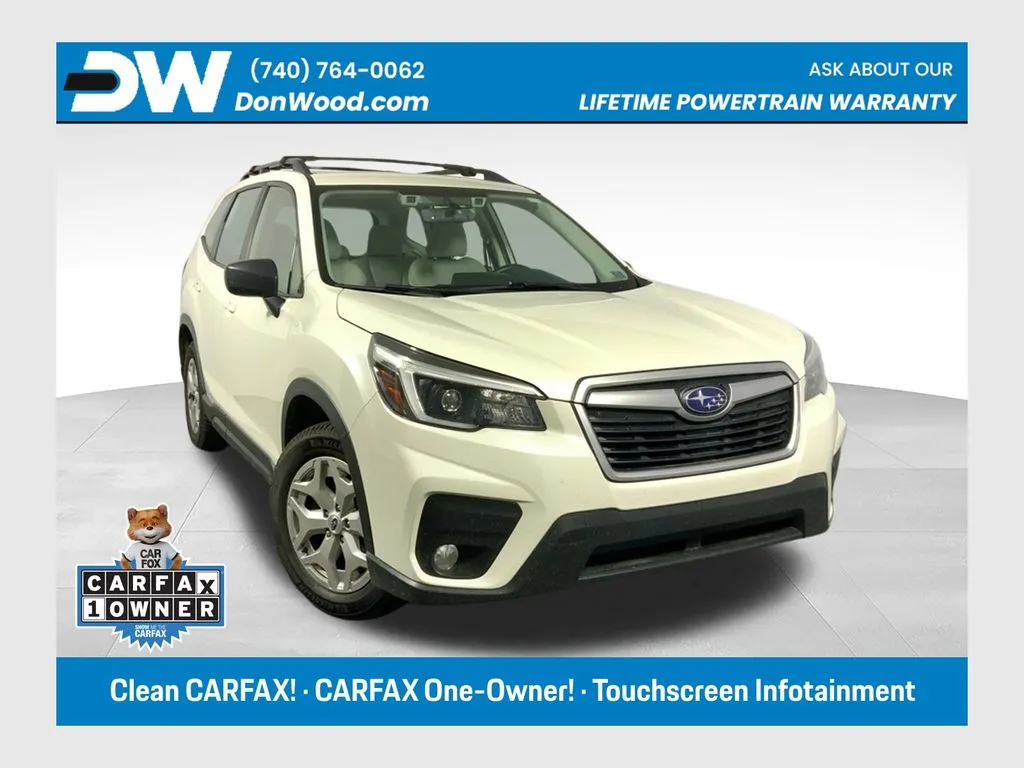 White 2021 Subaru Forester for sale in Athens, OH