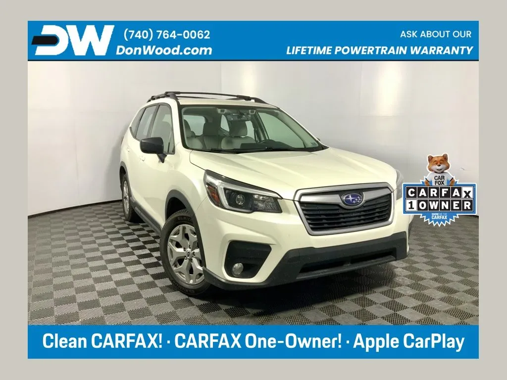 White 2021 Subaru Forester for sale in Athens, OH