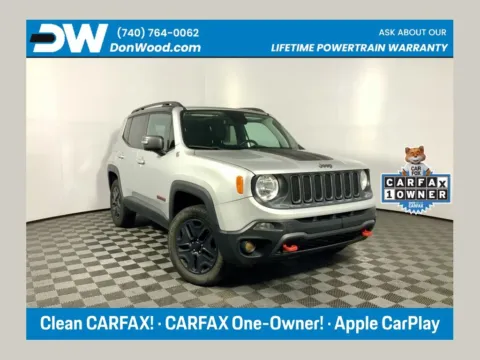 Silver 2018 Jeep Renegade Trailhawk for sale in Athens, OH