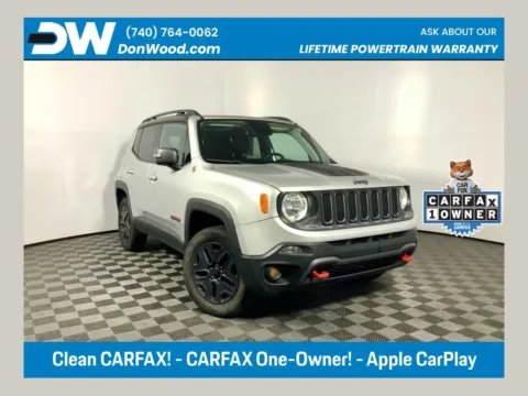 Silver 2018 Jeep Renegade Trailhawk for sale in Athens, OH