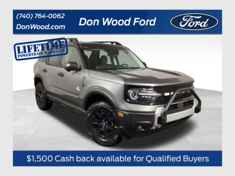 Gray 2025 Ford Bronco Sport Outer Banks for sale in Athens, OH