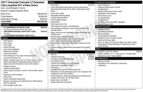 More photos of 2017 Chevrolet Colorado LT at Don Wood Ford Lincoln, OH