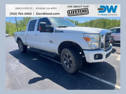 White 2013 Ford F-250SD Lariat for sale in Athens, OH