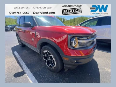 Red 2022 Ford Bronco Sport Big Bend for sale in Athens, OH