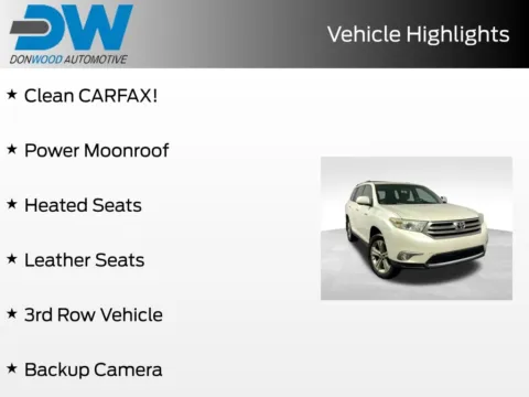Another view of 2013 Toyota Highlander Limited for sale in Athens, OH at Don Wood Ford Lincoln