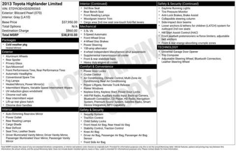 More photos of 2013 Toyota Highlander Limited at Don Wood Ford Lincoln, OH