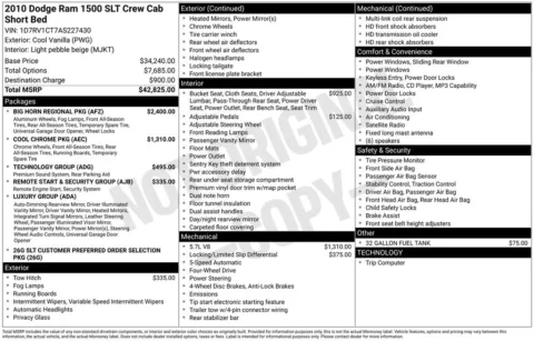 More photos of 2010 Ram 1500 SLT at Don Wood Ford Lincoln, OH