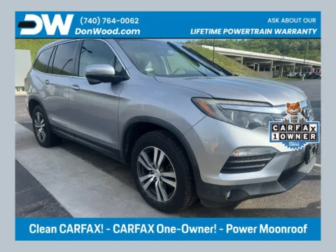Silver 2017 Honda Pilot EX-L for sale in Athens, OH