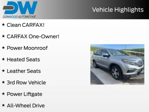 Photos of 2017 Honda Pilot EX-L for sale in Athens, OH at Don Wood Ford Lincoln