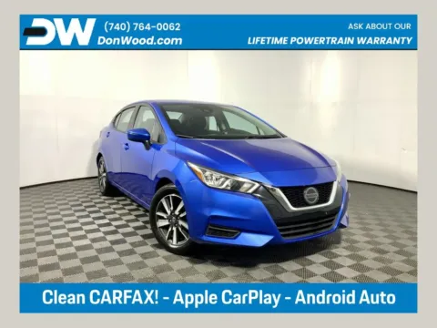 Blue 2021 Nissan Versa 1.6 SV for sale in Athens, OH