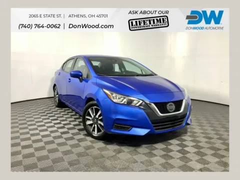 Blue 2021 Nissan Versa 1.6 SV for sale in Athens, OH