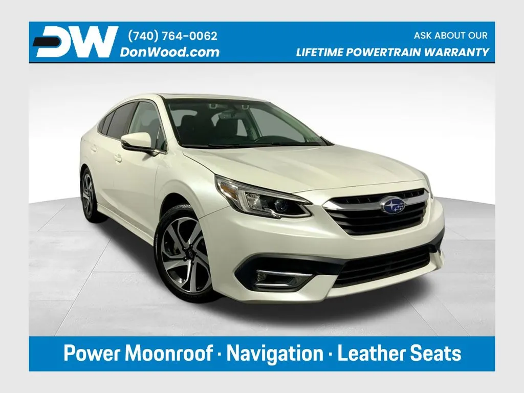White 2022 Subaru Legacy Limited XT for sale in Athens, OH