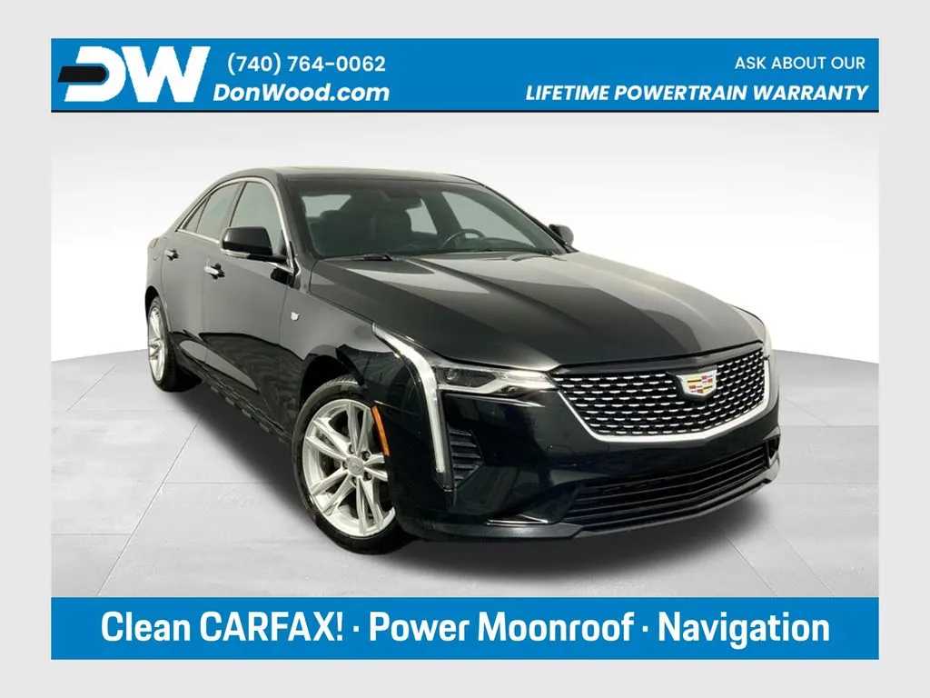 Black 2020 Cadillac CT4 Luxury for sale in Athens, OH
