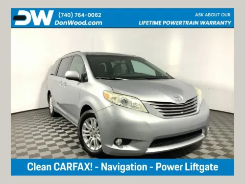 Silver 2015 Toyota Sienna XLE for sale in Athens, OH