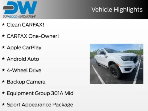 Photos of 2021 Ford Ranger XLT for sale in Athens, OH at Don Wood Ford Lincoln