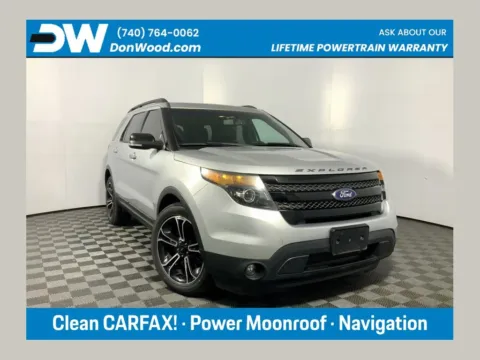 Silver 2015 Ford Explorer Sport for sale in Athens, OH