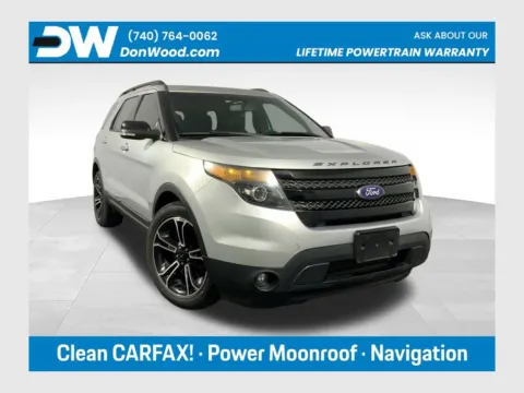 Silver 2015 Ford Explorer Sport for sale in Athens, OH