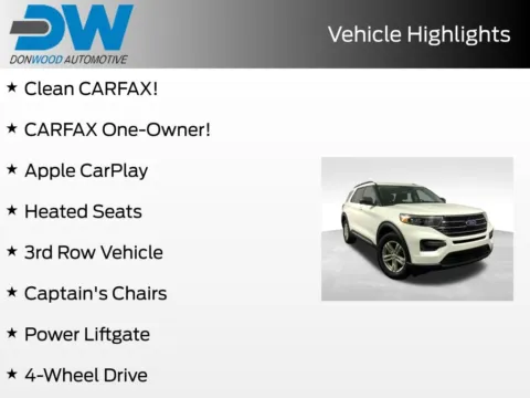 Another view of 2021 Ford Explorer XLT for sale in Athens, OH at Don Wood Ford Lincoln