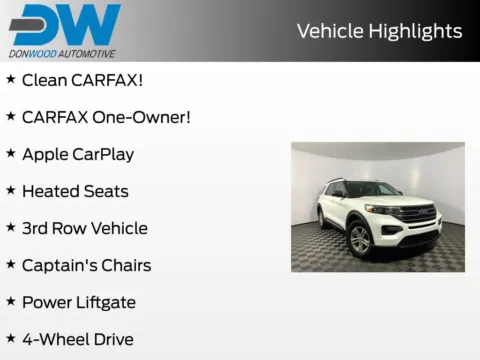 Another view of 2021 Ford Explorer XLT for sale in Athens, OH at Don Wood Ford Lincoln