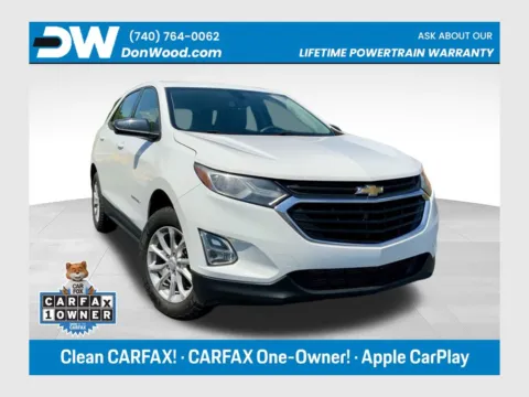 White 2019 Chevrolet Equinox LS for sale in Athens, OH