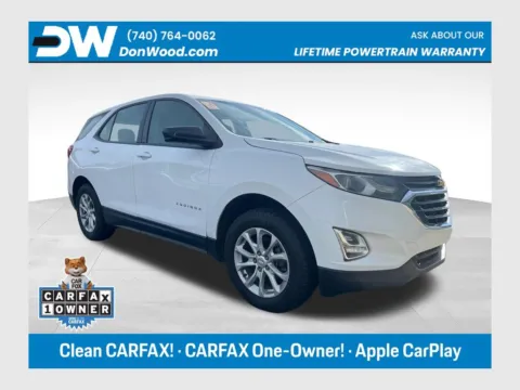 White 2019 Chevrolet Equinox LS for sale in Athens, OH