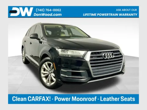Black 2019 Audi Q7 55 Premium Plus for sale in Athens, OH