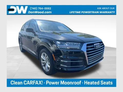Black 2019 Audi Q7 55 Premium Plus for sale in Athens, OH