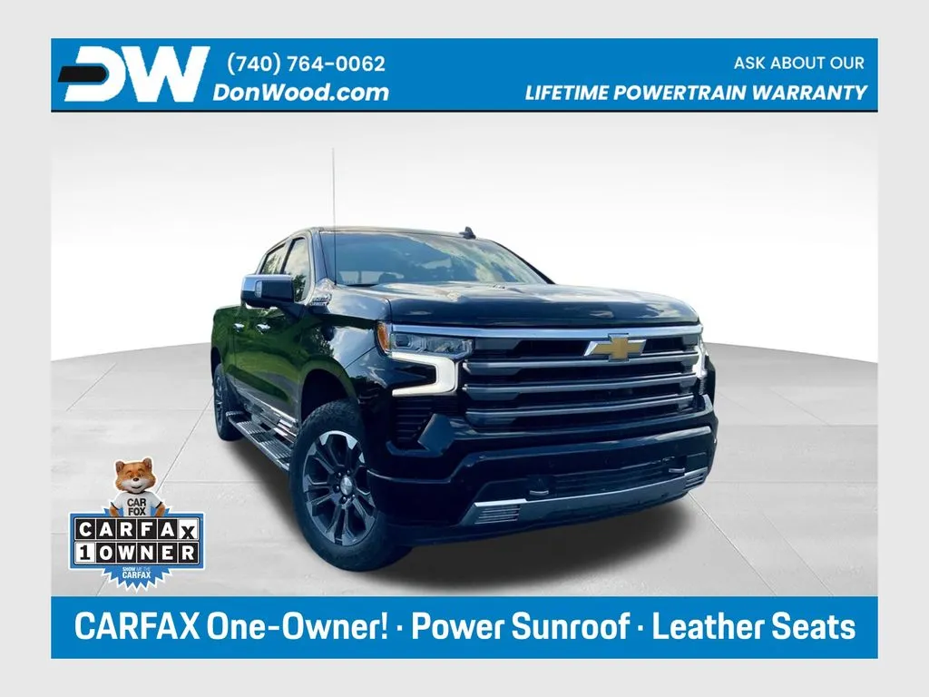 Black 2024 Chevrolet Silverado 1500 High Country for sale in Athens, OH