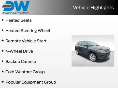 Photos of 2019 Jeep Compass Latitude for sale in Athens, OH at Don Wood Ford Lincoln