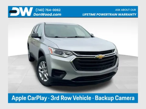 Silver 2018 Chevrolet Traverse LS for sale in Athens, OH