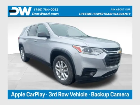 Silver 2018 Chevrolet Traverse LS for sale in Athens, OH