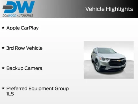 Another view of 2018 Chevrolet Traverse LS for sale in Athens, OH at Don Wood Ford Lincoln