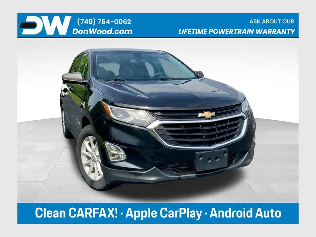 Black 2019 Chevrolet Equinox LS for sale in Athens, OH