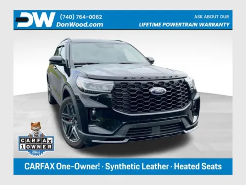 Black 2025 Ford Explorer ST-Line for sale in Athens, OH