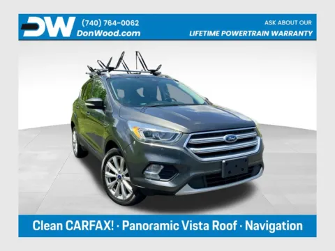 Gray 2017 Ford Escape Titanium for sale in Athens, OH