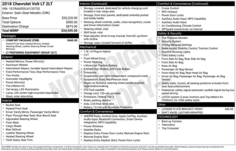 More photos of 2018 Chevrolet Volt LT at Don Wood Ford Lincoln, OH