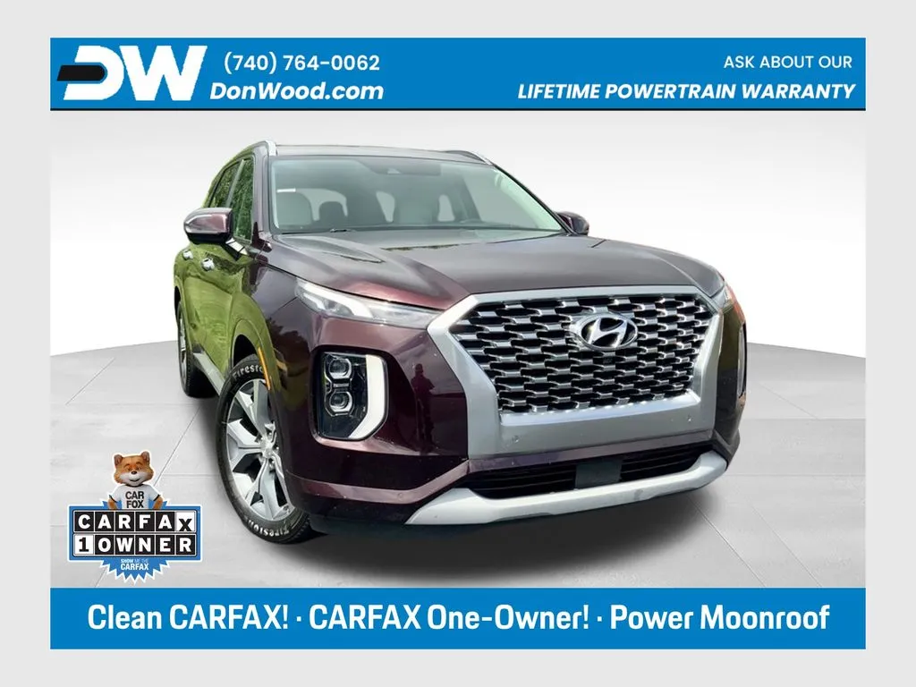 Red 2021 Hyundai Palisade Limited for sale in Athens, OH